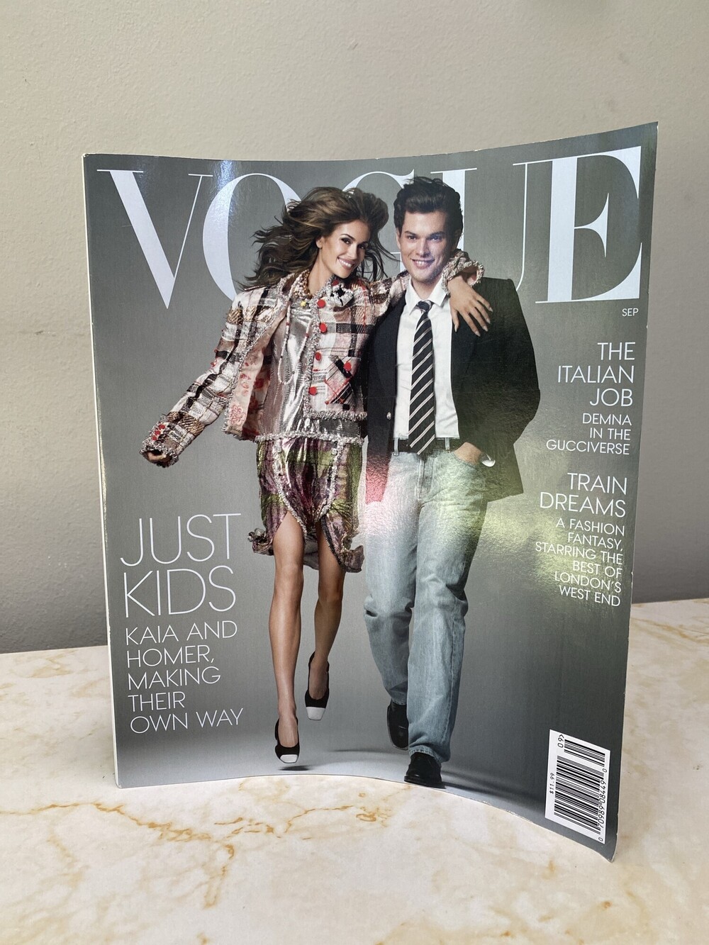 New Vogue September 2026 Kaia Gerber Homer Gere Just Kids Magazine